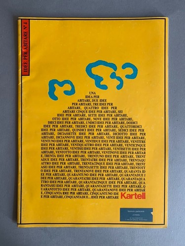 Catalogue kartell 1982 anna - catalogue,